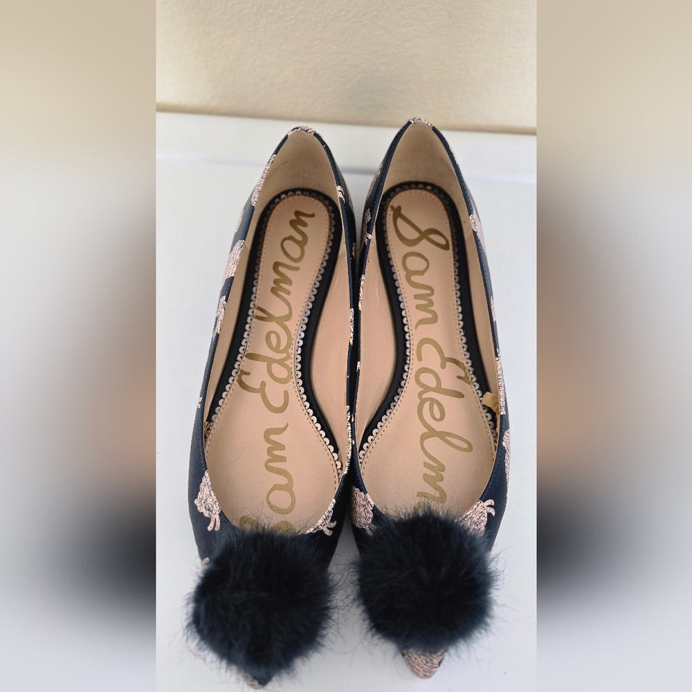 Sam Edelman Black and Pink Women's Shoes